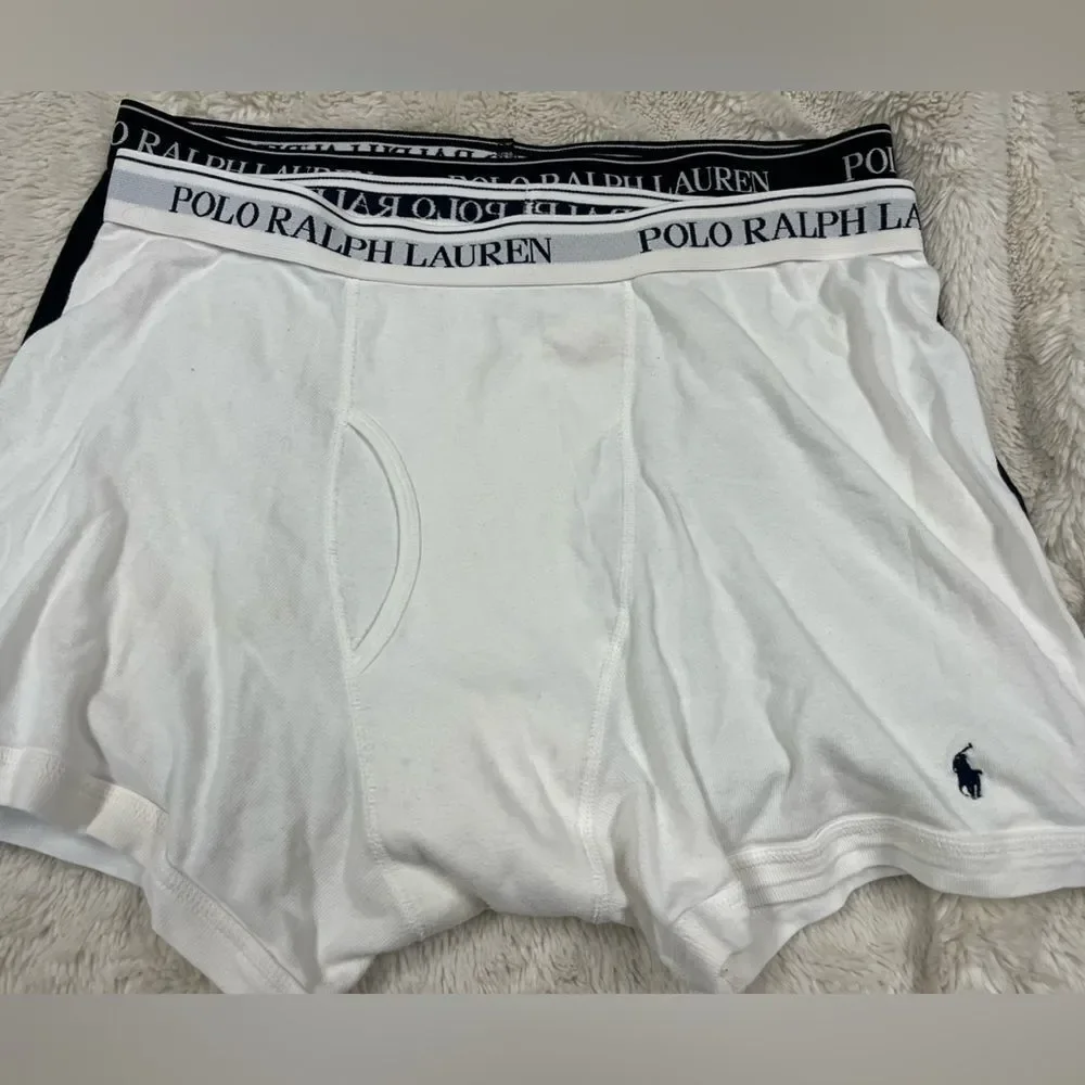 Polo Ralph Lauren Men's Cotton 2 Boxers Underwear Classic Fit Comfort XL